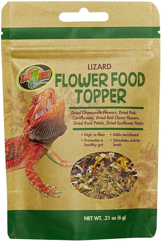 Zoo Med Lizard Flower Food Topper