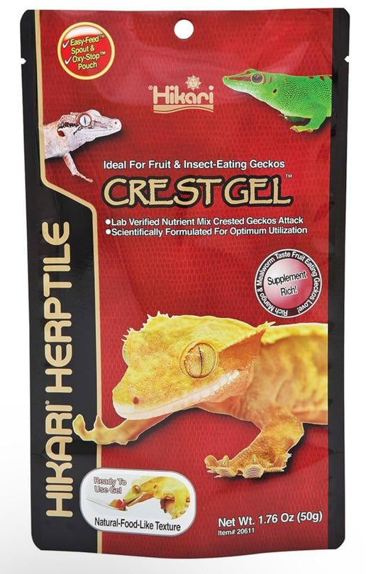 Hikari Herptile Crest Gel Food