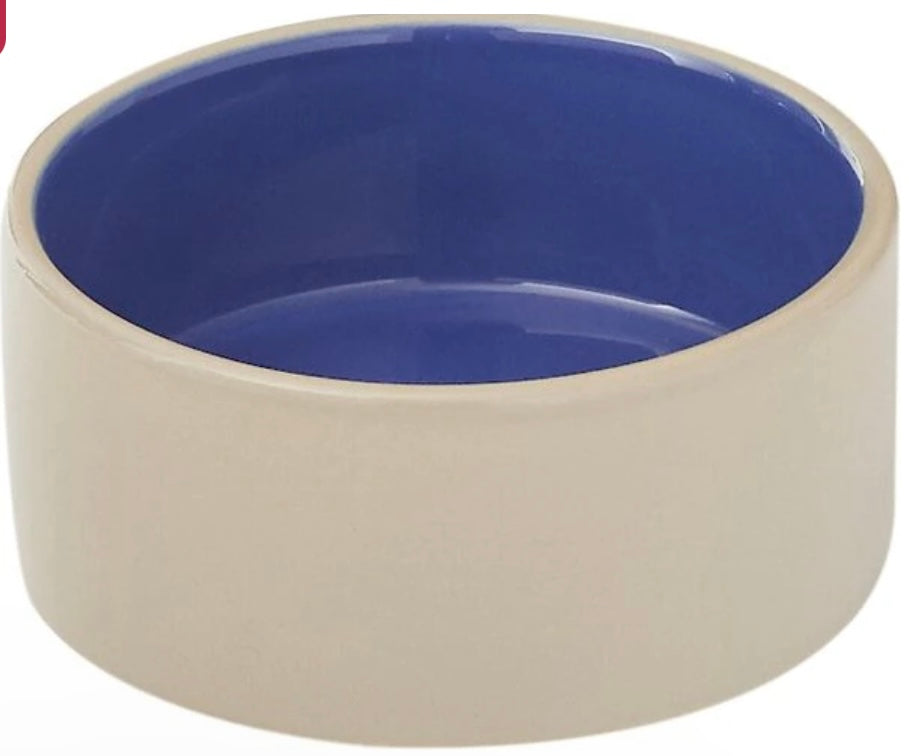 Ceramic Stonewear Pet Bowl