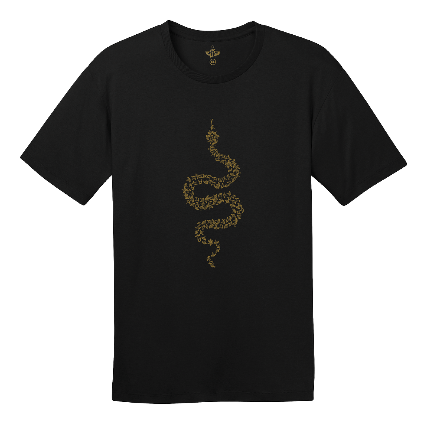 LR Snake Scarab Tee Black