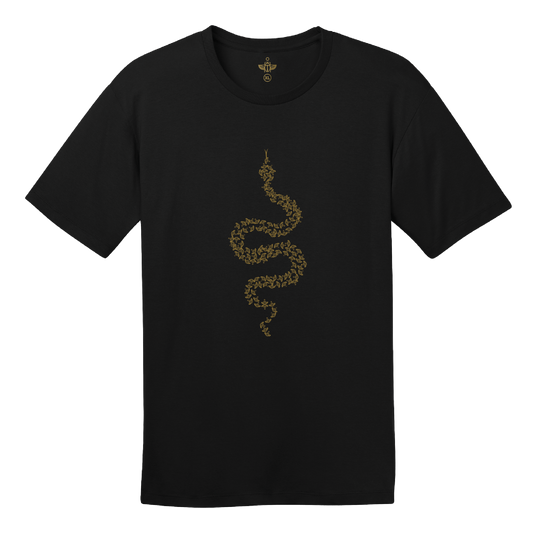 LR Snake Scarab Tee Black