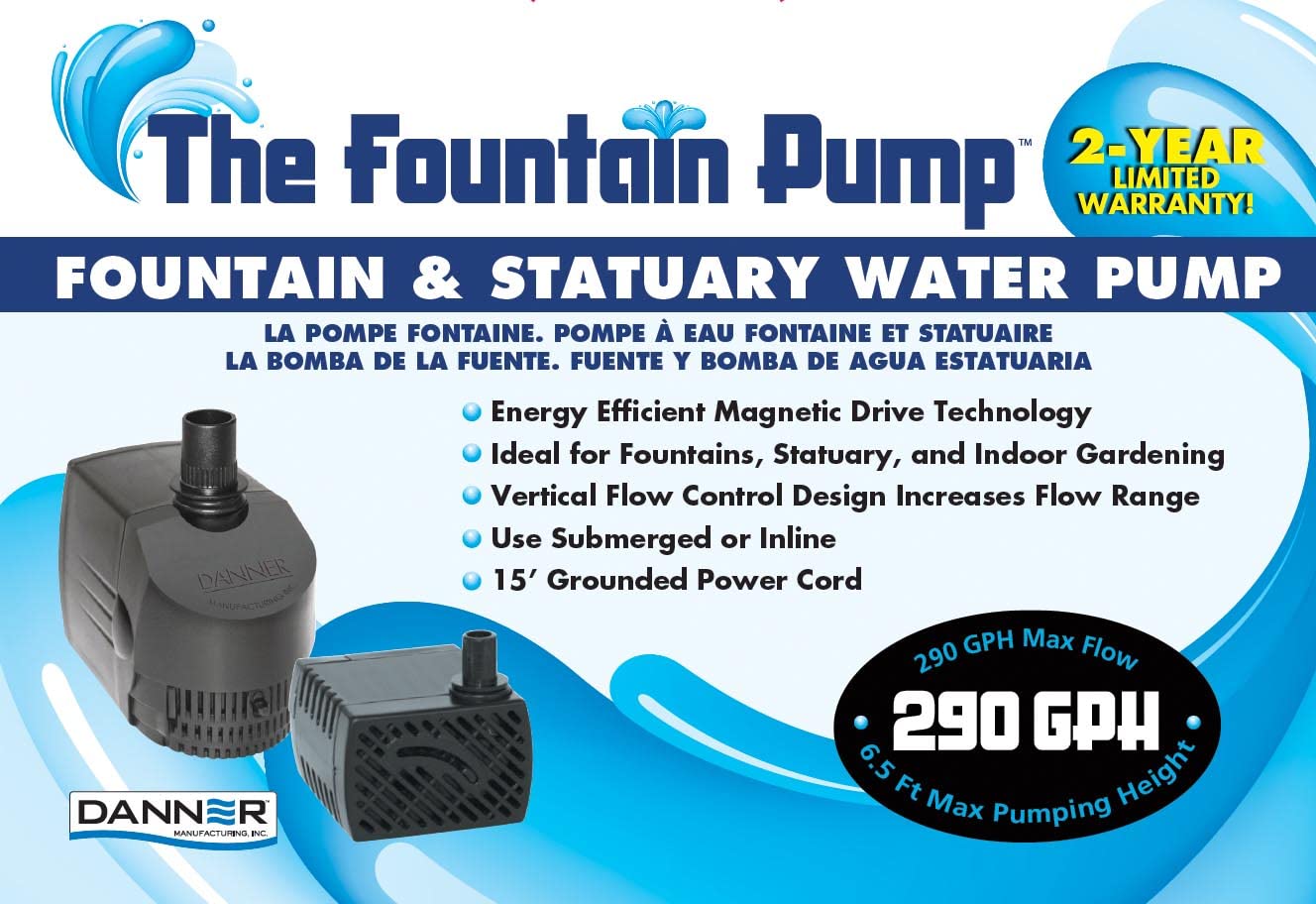 Danner The Fountain pump