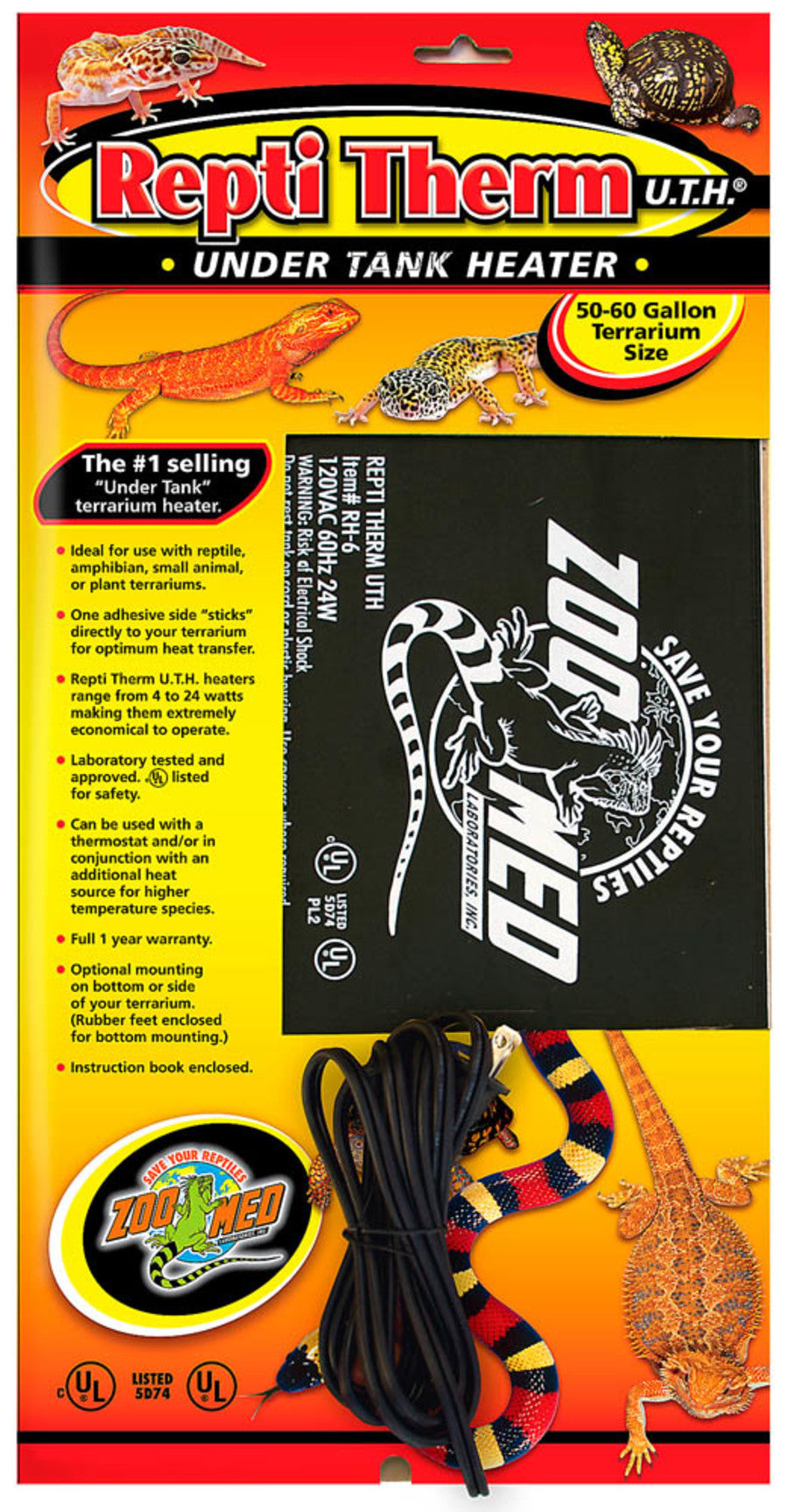 Zoo Med ReptiTherm Under Tank Heater