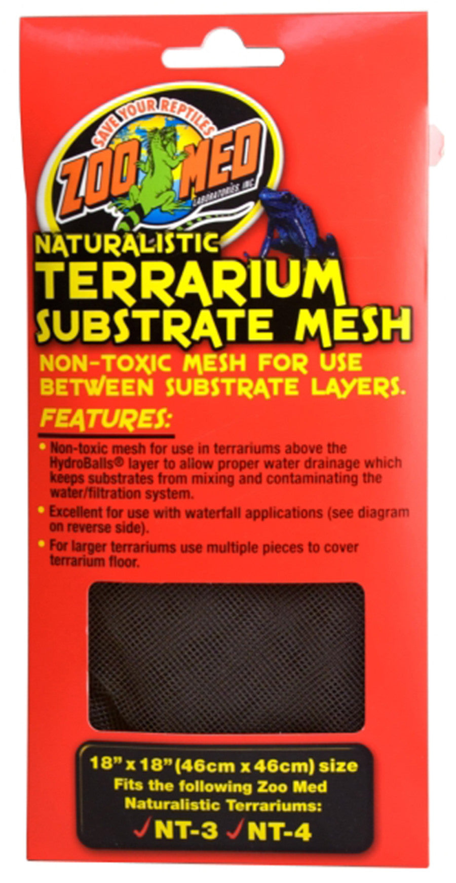 Zoo Med Naturalistic Terrarium Substrate Mesh 18x18 – luxor reptiles