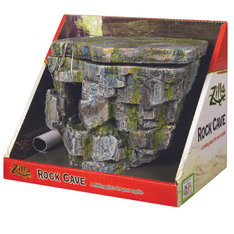 Zilla Vertical Rock Cave Reptile Hide