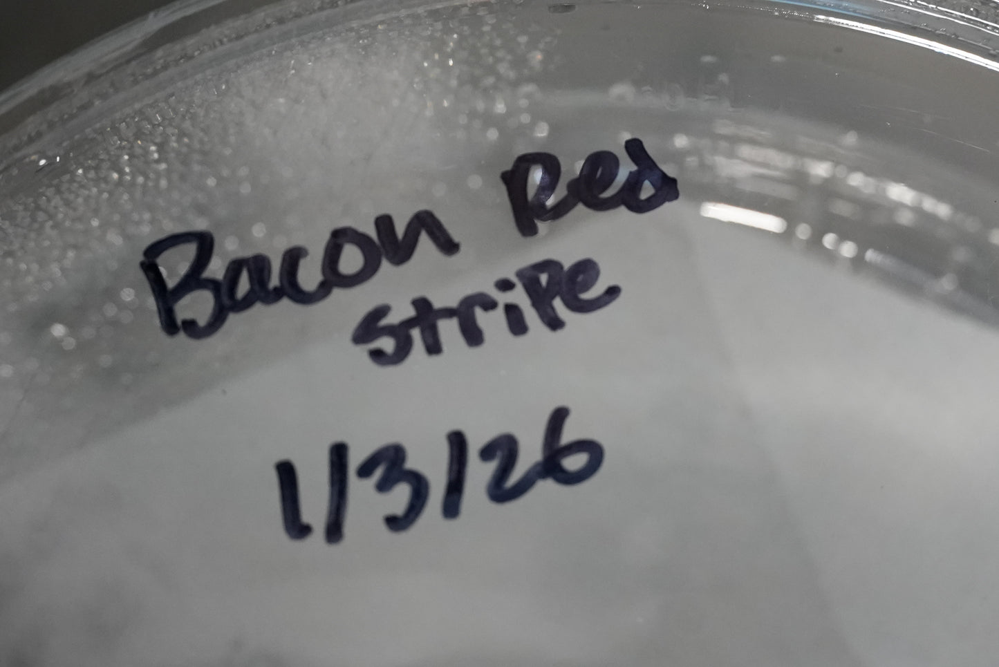 Bacon red stripe