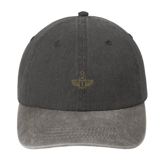 Two-Tone Scarab Dad Hat