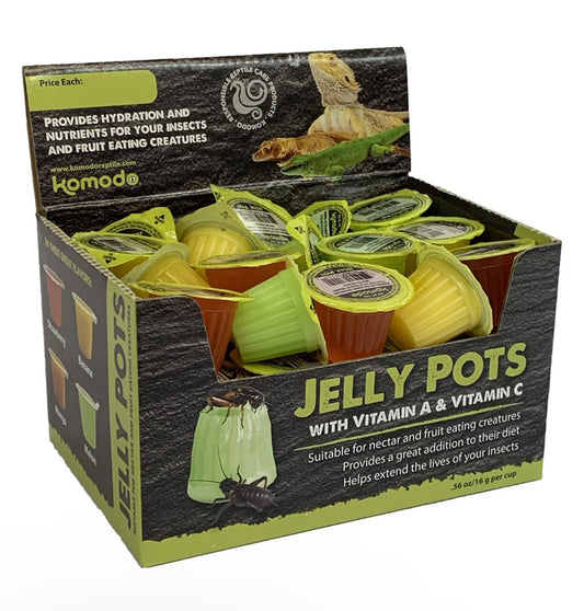 Komodo Jelly Pots Fruit Mix 16g Single Cups