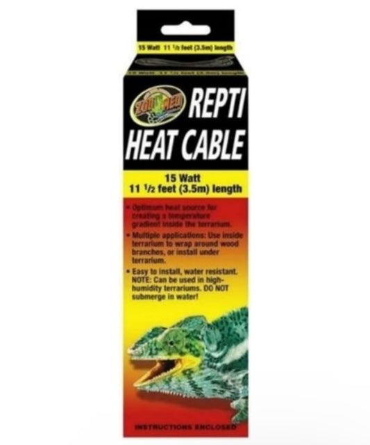 Zoo Med Repti Heat Cable 25 Watts 14.75”