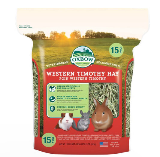 Oxbow Pet Products Western Timothy Hay Small Animal Food