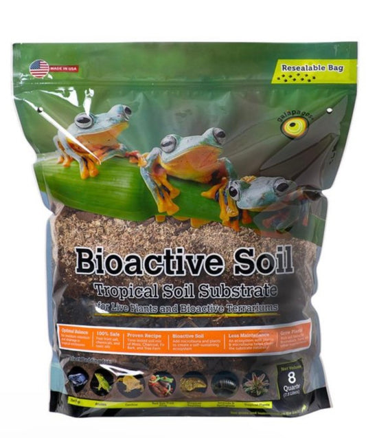 Galapagos Bio Active Tropical Soil Substrate Standup Pouch