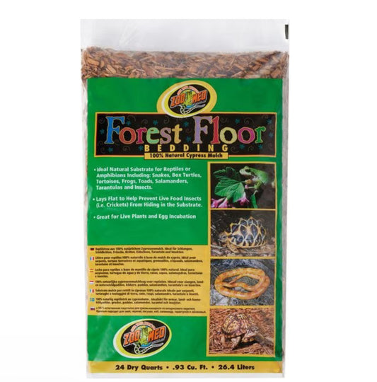 Zoo Med Forest Floor Natural Cypress Mulch Substrate Bedding