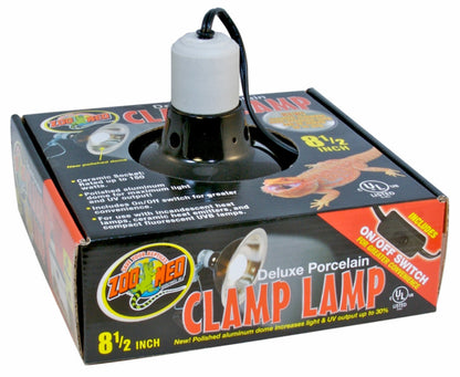 Zoo Med Deluxe Porcelain Clamp Lamp